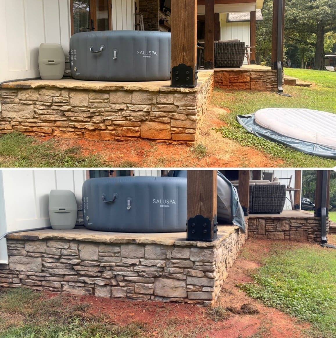Rust / Red Clay Stain Removal in Calhoun, GA