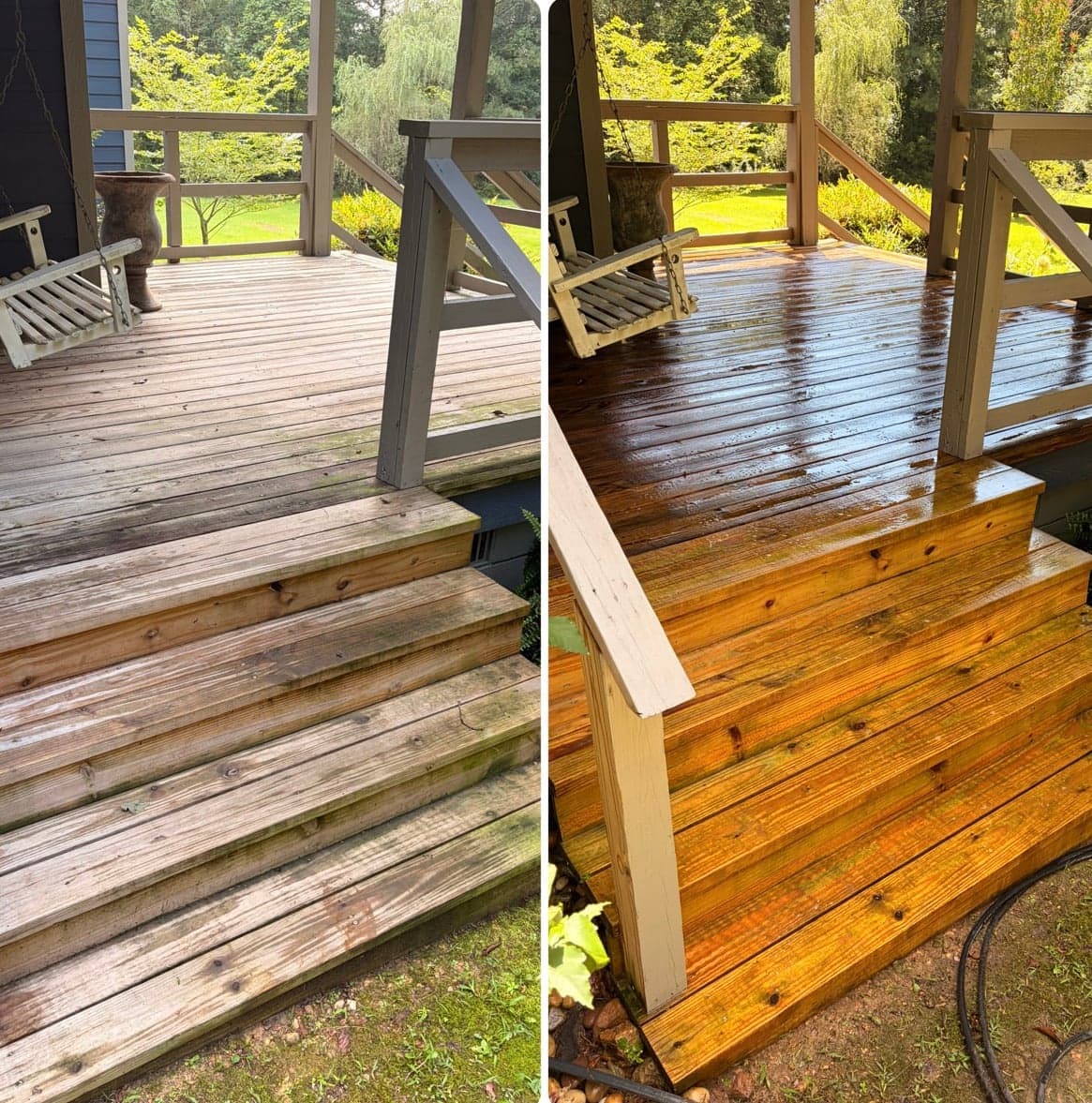 Wood Deck & Fence Cleaning